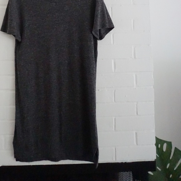 BDG Charcoal T-shirt Dress - Picture 2 of 5